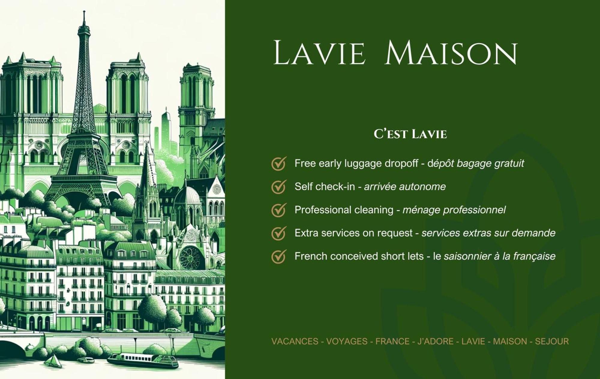 Lavie Maison A C & Sauna Paryż Zewnętrze zdjęcie
